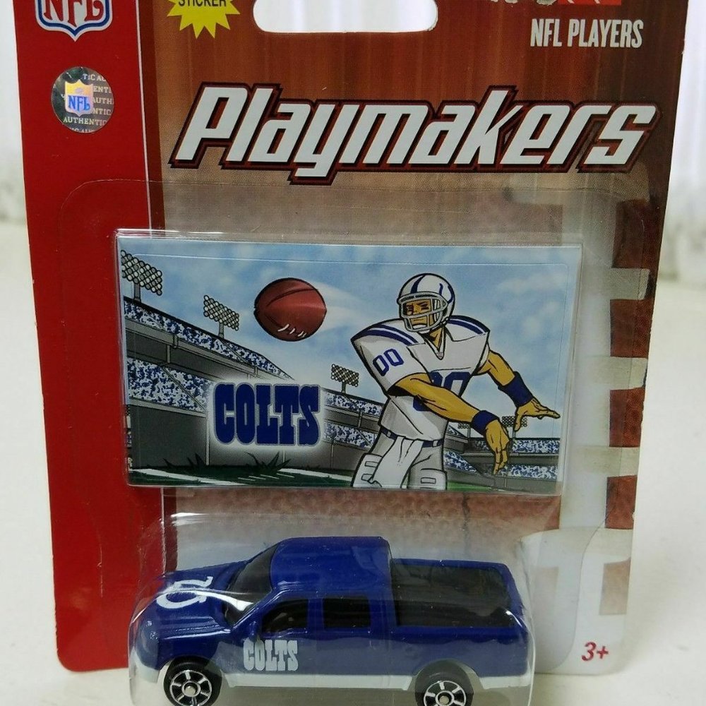 INDIANAPOLIS COLTS FORD PICKUP F-150 DIECAST TRUCK 1:87 SCALE W/STICKER
